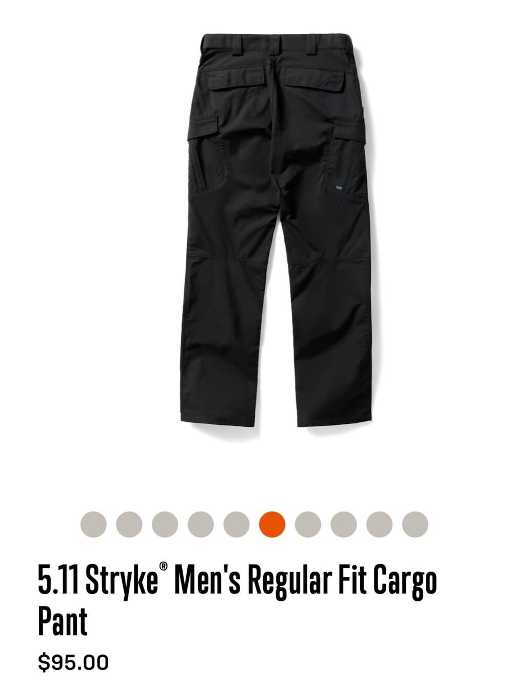 5.11 Tactical Men's Cargo Pants - Black